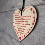 Novelty Valentines Gift For Boyfriend Girlfriend Handmade Wooden