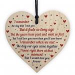 Handmade Boyfriend Girlfriend Husband Wife Gift Wooden Heart