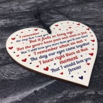 Handmade Boyfriend Girlfriend Husband Wife Gift Wooden Heart