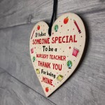 Handmade Nursery Teacher Thankyou Leaving Gift For School