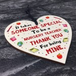 Handmade Nursery Teacher Thankyou Leaving Gift For School