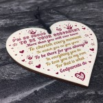 Gift For Goddaughter Godson For Birthday Heart Godparent Gifts
