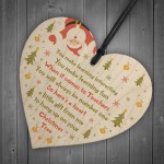 Handmade Teacher Gift Wooden Heart Thank You Leaving Gift
