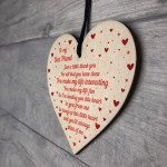 Best Friend Gifts Handmade Wooden Heart Gift For Friend Novelty
