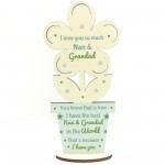 Thank You Nan Grandad Gift Grandparent Gift Birthday Home Plaque