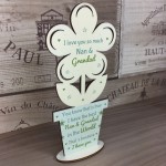 Thank You Nan Grandad Gift Grandparent Gift Birthday Home Plaque