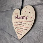 Mummy To Be Gifts From Bump Wood Heart New Baby Gift Mothers Day