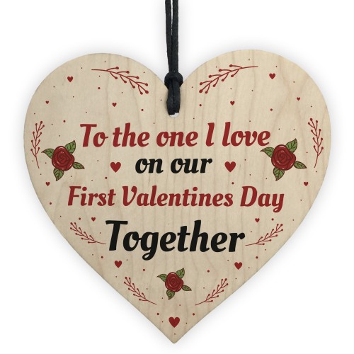 Handmade First Valentines Day Together Boyfriend Girlfriend Gift