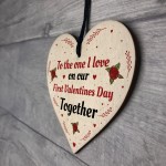 Handmade First Valentines Day Together Boyfriend Girlfriend Gift
