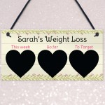 Best Weight Loss Tracker For Weight Loss Chalkboard Hanging Sign