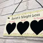 Best Weight Loss Tracker For Weight Loss Chalkboard Hanging Sign