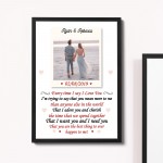 Special Anniversary Valentines Day Gift For Husband Wife Frame