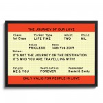 Valentines Day Anniversary Gift For Boyfriend Girlfriend Frame