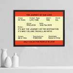 Valentines Day Anniversary Gift For Boyfriend Girlfriend Frame