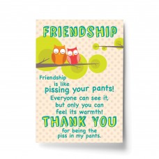 Thank You Best Friend Novelty Friendship Gift Printed Friends