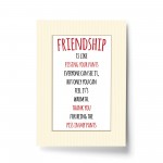 Funny Friend Gift - A4 Best Friend Gifts - Best Friend Sign