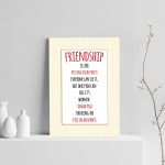 Funny Friend Gift - A4 Best Friend Gifts - Best Friend Sign
