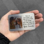 Best Friend Gift Metal Wallet Insert Special Friend Gift