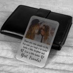 Personalised Metal Wallet Purse Card For Best Friend Novelty