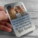 Personalised Metal Wallet Purse Card For Best Friend Novelty