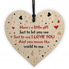 Cute Gift For Boyfriend Girlfriend Heart Anniversary Valentines