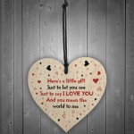 Cute Gift For Boyfriend Girlfriend Heart Anniversary Valentines