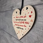 Cute Gift For Boyfriend Girlfriend Heart Anniversary Valentines