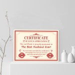 Valentines Gift For Husband Print Valentines Anniversary Card