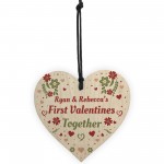 First Valentines Gift Personalised Heart Gift For Girl Boyfriend