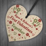 First Valentines Gift Personalised Heart Gift For Girl Boyfriend