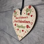 First Valentines Gift Personalised Heart Gift For Girl Boyfriend