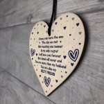 Valentines Day Gift Or Anniversary Gift For Husband Wooden Heart