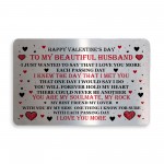 Valentines Day Gift For Husband Wallet Card Insert Husband Gifts