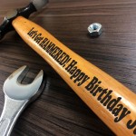 Personalised Engraved Hammer Novelty Birthday Gifts For Men Him 