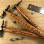 Gift For Grandad Birthday Fathers Day Engraved Hammer