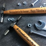 Funny Valentines Day ENGRAVED Hammer Gifts For Boyfriend Him