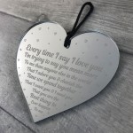 Valentines Gift Keepsake Plaque Valentines Day Anniversary Gift 