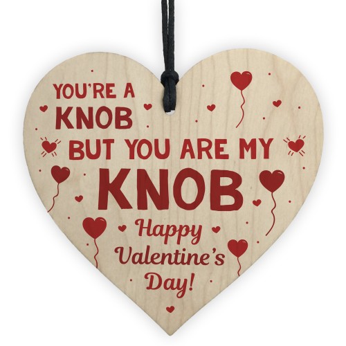 Funny Rude Valentines Day Gift For Your Boyfriend Husband Heart