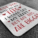 Funny Valentines Day Anniversary Gift For Him Her Husband Wife