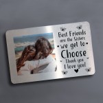 Best Friend Gift Personalised Wallet Card Insert Friendship Gift