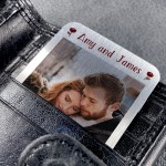 Valentines Anniversary Wedding Gift Wallet Insert Gift For Him