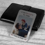 Daddy Gifts From Daughter Personalised Wallet Card Insert