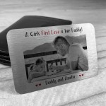 Personalised Dad Gift Wallet Insert Daddy Daughter Gift