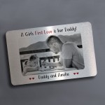 Personalised Dad Gift Wallet Insert Daddy Daughter Gift