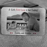 Personalised Dad Gift Wallet Insert Daddy Daughter Gift