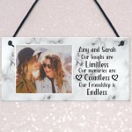 Personalised Plaque With Photo Of Best Friends Friendship Gift