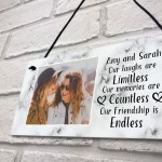 Personalised Plaque With Photo Of Best Friends Friendship Gift