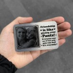 Personalised Friendship Gift Wallet Insert Gift For Best Friend