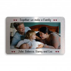 Personalised Gift For Mum Dad Wallet Insert Fathers Mothers Day