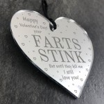 Funny Valentines Gift For Boyfriend or Husband Novelty Heart
